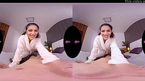 Ava Black's juicy teen body in hardcore POV sex with big tits