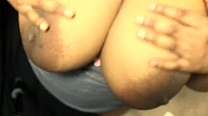 latina bbw milf plays with dildo in music