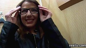 Flawless Czech Nympho Seduced In Mall! Rides Cock In Pov!