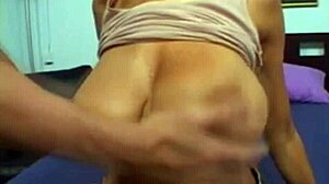 watch amateur video of hot black slut in bathtub, taking monster cock in ass!