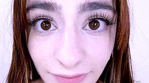 teenie audition strap-on doggie fuck at casting