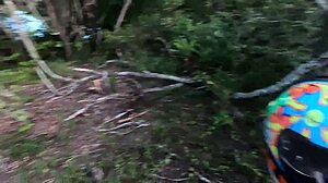 Homemade Sex With Pregnant Blonde In The Bush