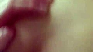 Amateur Couple's Intense Sex Ends With Cum On Her Pussy