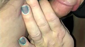 bj handjob doggy cum in mouth on big tits