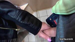 Flawless Czech Nympho Seduced In Mall! Rides Cock In Pov!