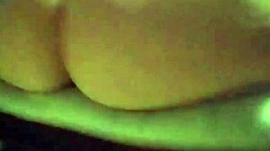 milf humps pillow in kitchen, horny and kinky