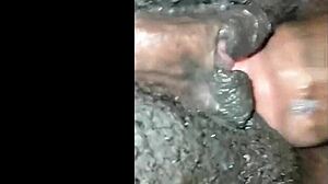 Masked Ebony Slave Gets Creampie In BDSM Fucking Session