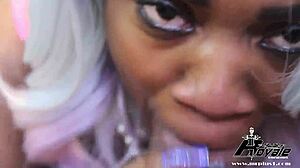 Teaser MissCaramelMinxxx Dominates with Hardcore Deepthroat