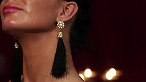 Sloppy blowjob for UK MILF's facial