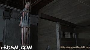 Wild bounding of babes' sexy jugs in action