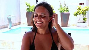 Sensual Interview with Young Brazilian Beauty