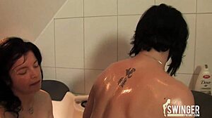 European MILF Lesbians Engage In Intimate High-Definition Acts