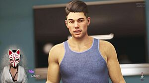 Busty milf gets corrupted in the game