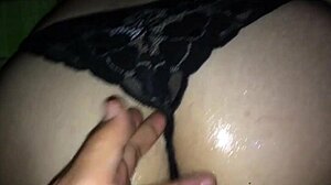 Feeling Intense Desire, Put It In My Big Ass In Lingerie