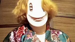 Kinky BDSM bondage session with small penis humiliation.