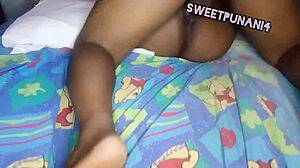 Blonde bbw ebony babe fucks big black cock wet pussy until cum