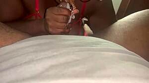 Nookiescookies sucked his cock wetly to a hard cumshot