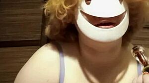 Kinky BDSM bondage session with small penis humiliation.