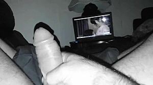 detailed masturbation session with penis stroking and hand movements in private setting