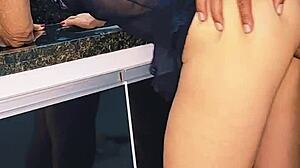 Babe Enjoys Lesbian Foursome!