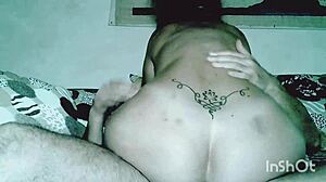 intense anal with my milf wife and monster cock creampie 😈