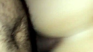 this intense doggy style session includes riding and bending over for more ass action