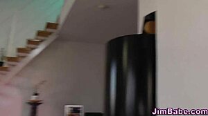 Amatööri teini 18+ ratsastaa vanhaa brittiä kovaa