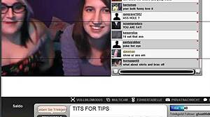 i watch two girls chatting on cam
