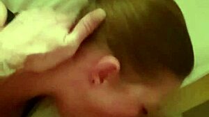 tied up milf sucking dick