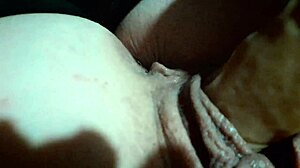 quick cum from pussy play after work