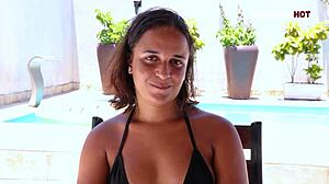 Sensual Interview with Young Brazilian Beauty