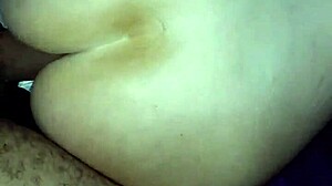 this intense doggy style session includes riding and bending over for more ass action