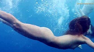 tenerife girls underwater lesbians bathing, what are they doing?