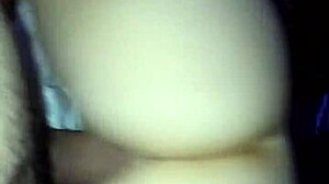 this intense doggy style session includes riding and bending over for more ass action