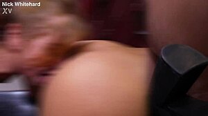 Mistress Lia Lin Commands Slave Rebeca Fox with Hard Nick's Intense Emotions