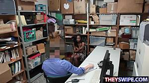 Cop Overwhelmed By Desire Bangs Buxom Blonde Sweety Daya Knight In Office