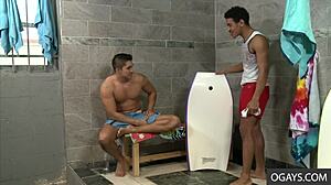 Adrian Suarez Charms Latino Guy To Deepthroat His Tool Passionately