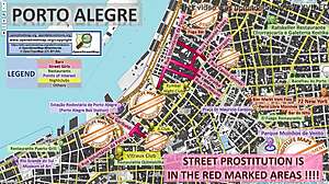 Porto Alegre Brazil Street Prostitution Map: Massage Parlours, Brothels, Whores, Escorts, Callgirls, Bordells, Freelancers, Streetworkers, Prostitutes