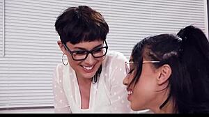 Is this your wife's secret lez affair with Alexis Tae and Olive Glass?