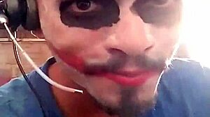 coringa fucking deliciously in the home office setup