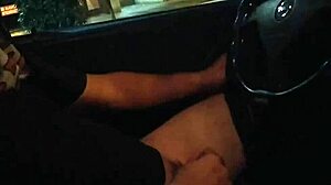 handjob in public outdoor street