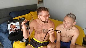 I watched these gay couples experimenting with bondage and sex toys, it felt so thrilling and intimate.
