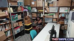 Cop Overwhelmed By Desire Bangs Buxom Blonde Sweety Daya Knight In Office