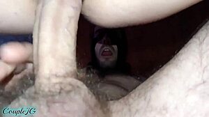 Daily Routine Bent Over in Intimate Position with Amateurs