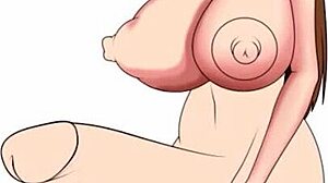 i painted this anime slut with big tits in my speed art