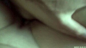 Amateur Swinger Housewives Sharing A Cock In Threesome Orgy