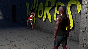 In Wbp406, the blonde and redhead roughly feed the little 18+ bird through the gloryhole with slaps and cum