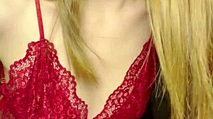 HEY, DEVOTED FAN! WATCH ARINAFOX RIP HER CLOTHES AND PLAY WITH TOYS FOR AN INTENSE ORGASM!