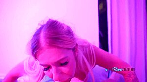 Blonde Amateur Deepthroats Axel In Homemade Fuck Session