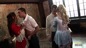 hey, guess what these horny ghost hunters found in a wild 4some!